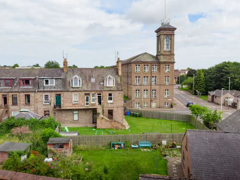 Rear exterior of the Southesk Street property in Brechin